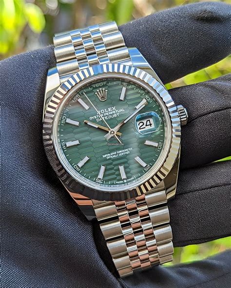 rolex justdate verde|rolex datejust for sale.